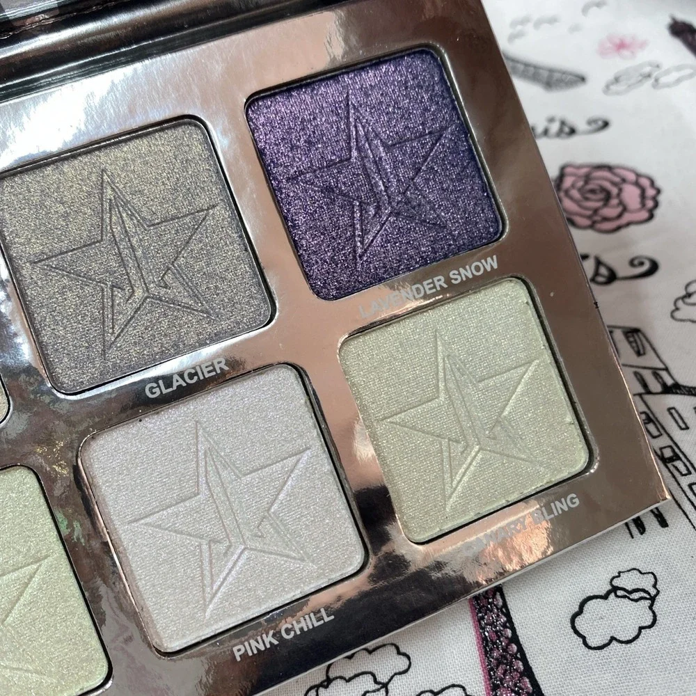 Jeffree Star Cosmetics Platinum Ice Skin Frost Pro Palette DISCONTINUED